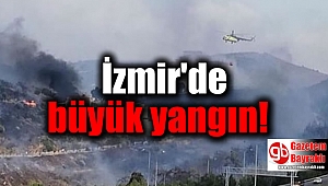 Balçova’da yangın orman ve evlerin olduğu alana sıçradı