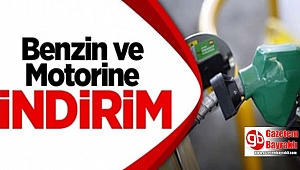 Benzin ve Motorine indirim
