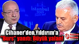 CHP'li İlhan Cihaner'den Binali Yıldırım'a