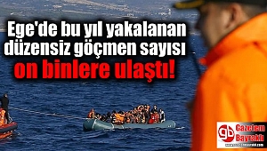 Ege'de bu yıl yakalanan düzensiz göçmen sayısı 16 bini geçti