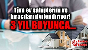 Ev sahipleri dikkat: Kiracısını çıkarana 3 yıl sınırlama