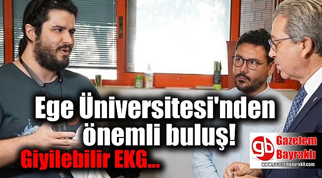 Giyilebilen EKG cihazı tasarladılar