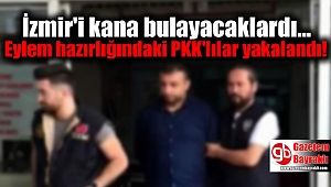 İzmir'de eylem hazırlığındaki 12 PKK şüphelisi yakalandı