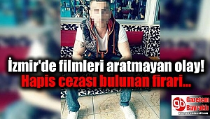 İzmir'de hapis cezası bulunan firari çatıda yakalandı