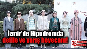 İzmir'de Hipodromda defile ve yarış heyecanı