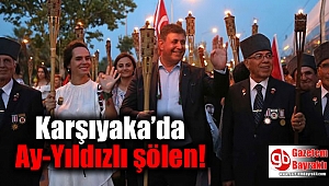 Karşıyaka’da Ay-Yıldızlı şölen