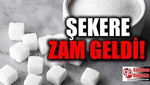 Şekere zam geldi