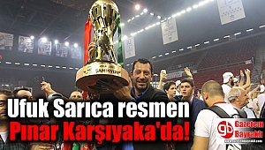 Ufuk Sarıca resmen Pınar Karşıyaka'da