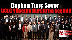Başkan Soyer UCLG Yönetim Kurulu'na seçildi