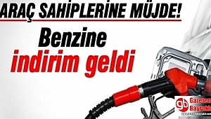 Benzine 11 kuruş indirim