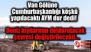 Cumhurbaşkanlığı köşkü yapılacaktı AYM dur dedi
