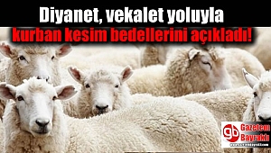 Diyanet, vekalet yoluyla kurban kesim bedellerini açıkladı
