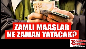 Emeklilerin zamlı maaşları hesaplara yatıyor
