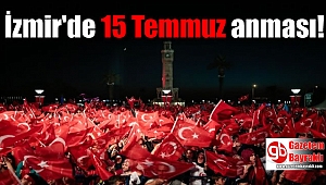 İzmir'de 15 Temmuz anması