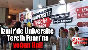 İzmir'de Üniversite Tercih Fuarı'na yoğun ilgi