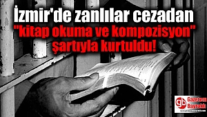 İzmir'de zanlılar cezadan 