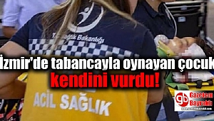 Kurusıkı tabancayla oynayan çocuk başından yaralandı