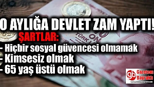 Muhtaç yaşlıya zamlı maaş ama bakın şartlar ne