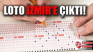 Sayısal loto İzmir'e çıktı