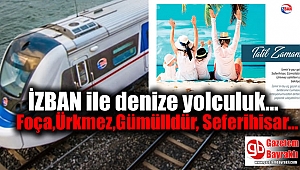 Tek biletle İzmir plajlarına yolculuk
