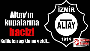 Altay'ın kupalarına haciz