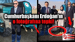 Cumhurbaşkanı Erdoğan'ın o fotoğrafına tepki