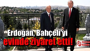 Erdoğan, Bahçeli'yi evinde ziyaret etti