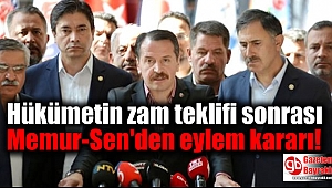 Hükümetin zam teklifi sonrası Memur-Sen'den eylem kararı