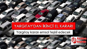 İkinci el araç satışlarına dair önemli karar