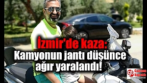 İzmir'de kaza: Motosiklet kazasında ağır yaralandı