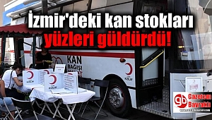 İzmir'deki kan stokları yüzleri güldürdü