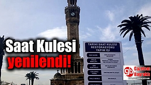 Saat Kulesi yenilendi