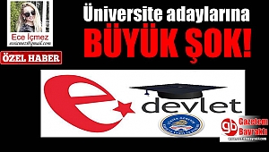 Üniversite adaylarına büyük şok 