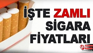 Zam sonrası sigara fiyatları tam listesi