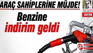 Benzine 26 kuruş indirim geldi