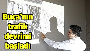 Buca’nın trafik devrimi başladı