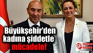 Büyükşehir'den kadına şiddetle mücadele