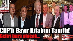 CHP'li Bayır Kitabını Tanıttı: Geliri burs olacak