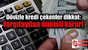 Dövizle kredi çekenler dikkat: Yargıtaydan önemli karar