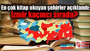 En çok kitap okuyan şehirler açıklandı: İzmir kaçıncı sırada