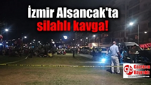 İzmir Alsancak'ta silahlı kavga