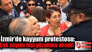 İzmir’de kayyum protestosu: Çok sayıda kişi gözaltına alındı