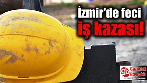 İzmir Seferihisar'da iş kazası: Sıva yapa 2 işçi 3 metre yükseklikten düştü