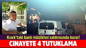 Kınık'taki kanlı müzikhol saldırısında 4 tutuklama