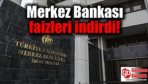 Merkez Bankası faizleri indirdi