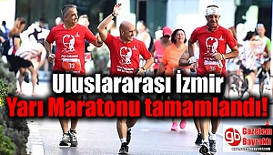 Uluslararası İzmir Yarı Maratonu tamamlandı