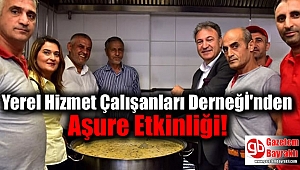 Yerel Hizmet Çalışanları Derneğİ'nden Aşure Etkinliği