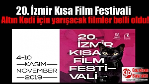 20. İzmir Kısa Film Festivali Altın Kedi için yarışacak filmler belli oldu