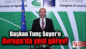 Başkan Soyer'e Avrupa'da yeni görev