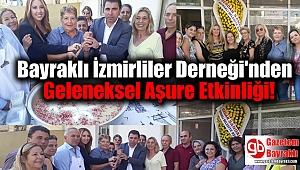 Bayraklı İzmirliler Derneği'nden Geleneksel Aşure Etkinliği